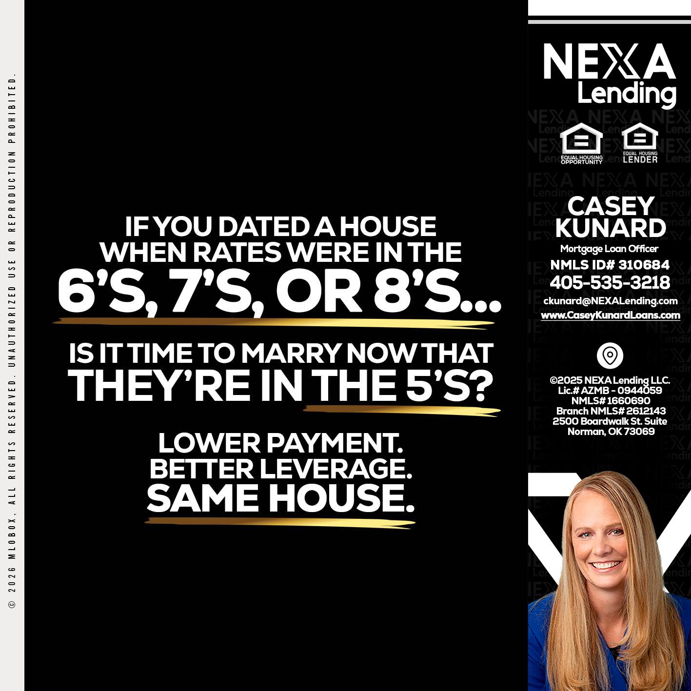 if you dated a house - Casey Kunard -Mortgage Loan Officer