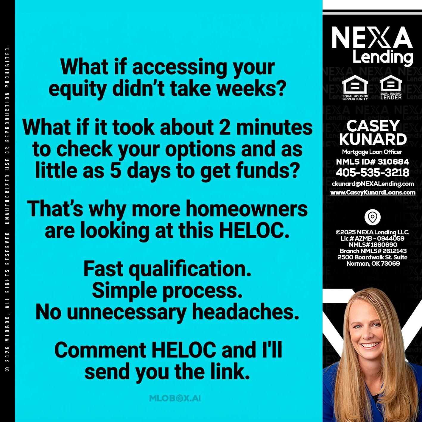 what if - Casey Kunard -Mortgage Loan Officer