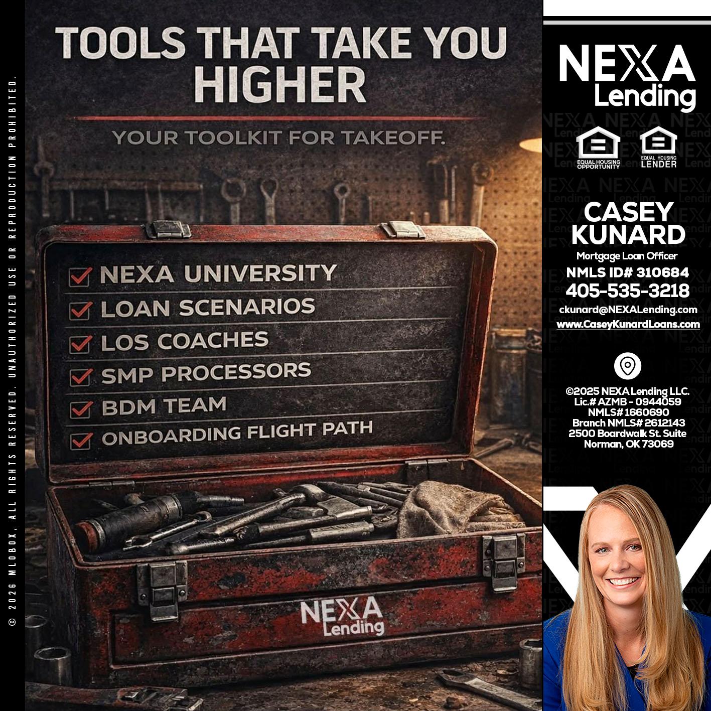 TOOLS THAT - Casey Kunard -Mortgage Loan Officer