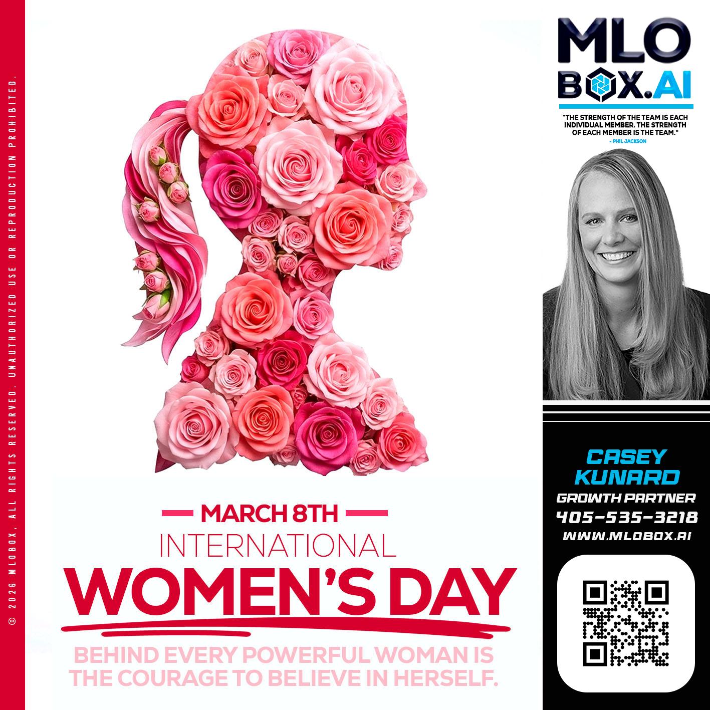 MARCH 8TH - Casey Kunard -Mortgage Loan Officer