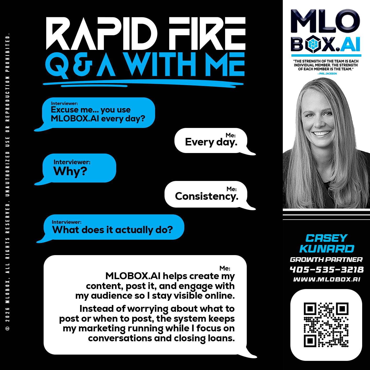 RAPID Q&A - Casey Kunard -Mortgage Loan Officer