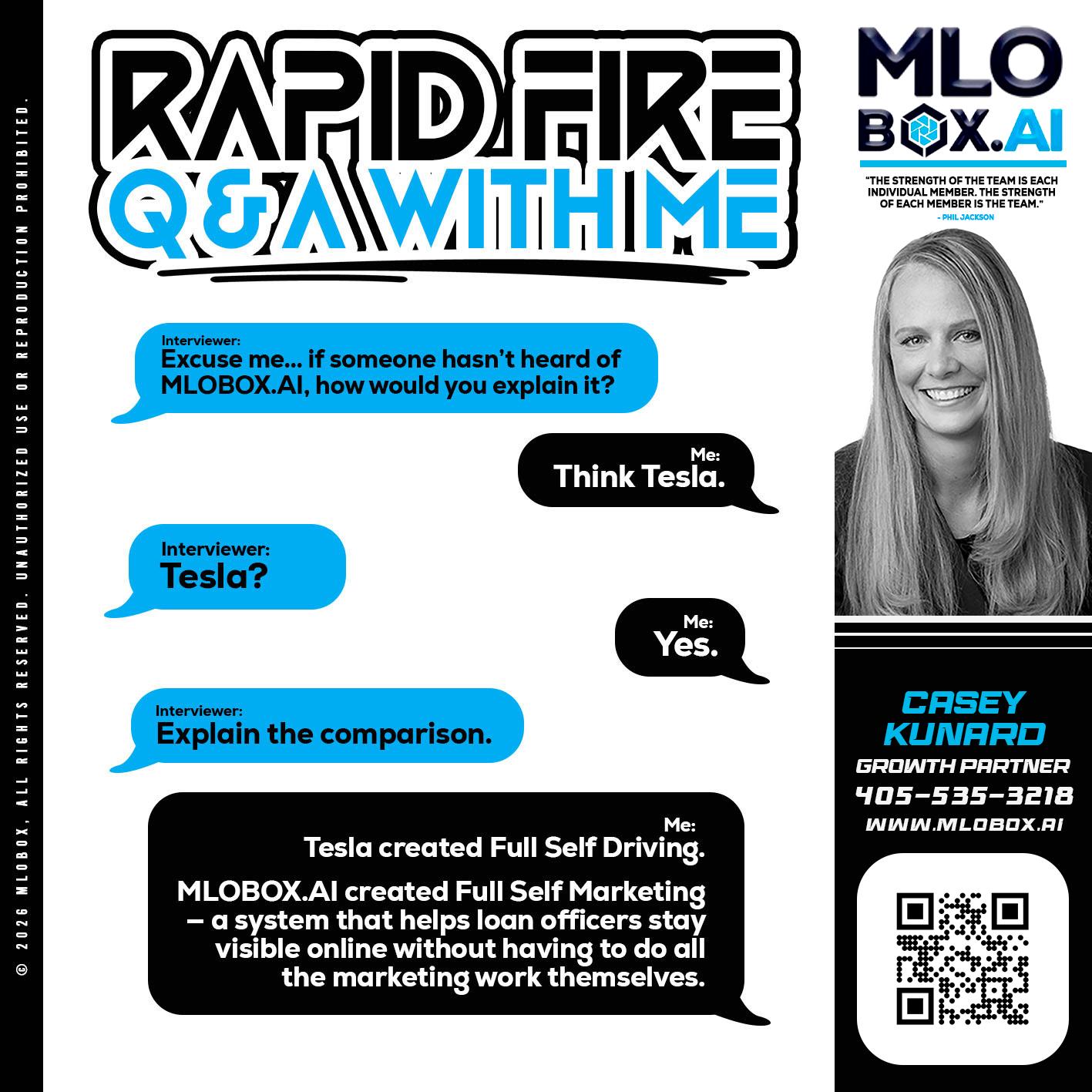 RAPID FIRE Q&A - Casey Kunard -Mortgage Loan Officer