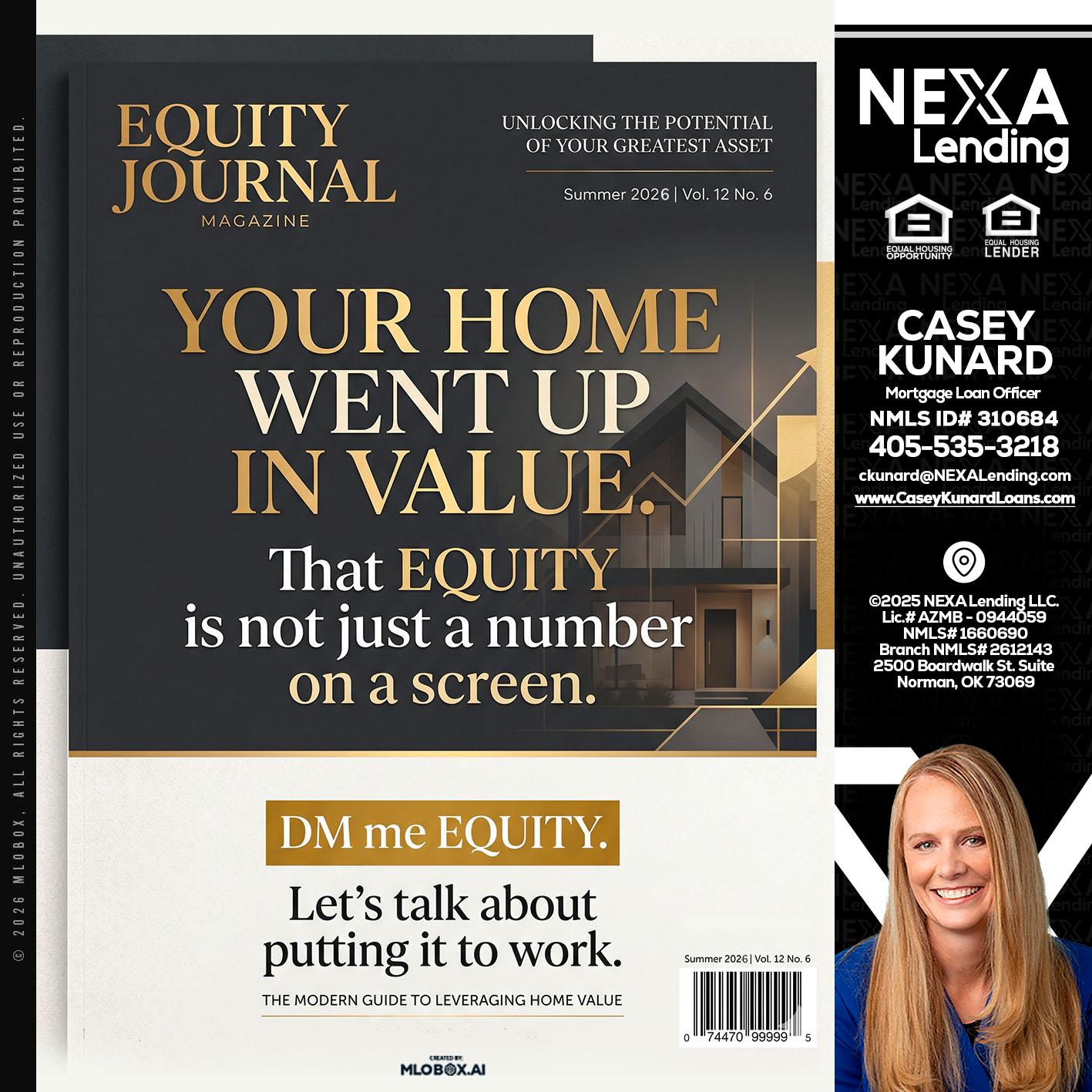 YOUR HOME - Casey Kunard -Mortgage Loan Officer