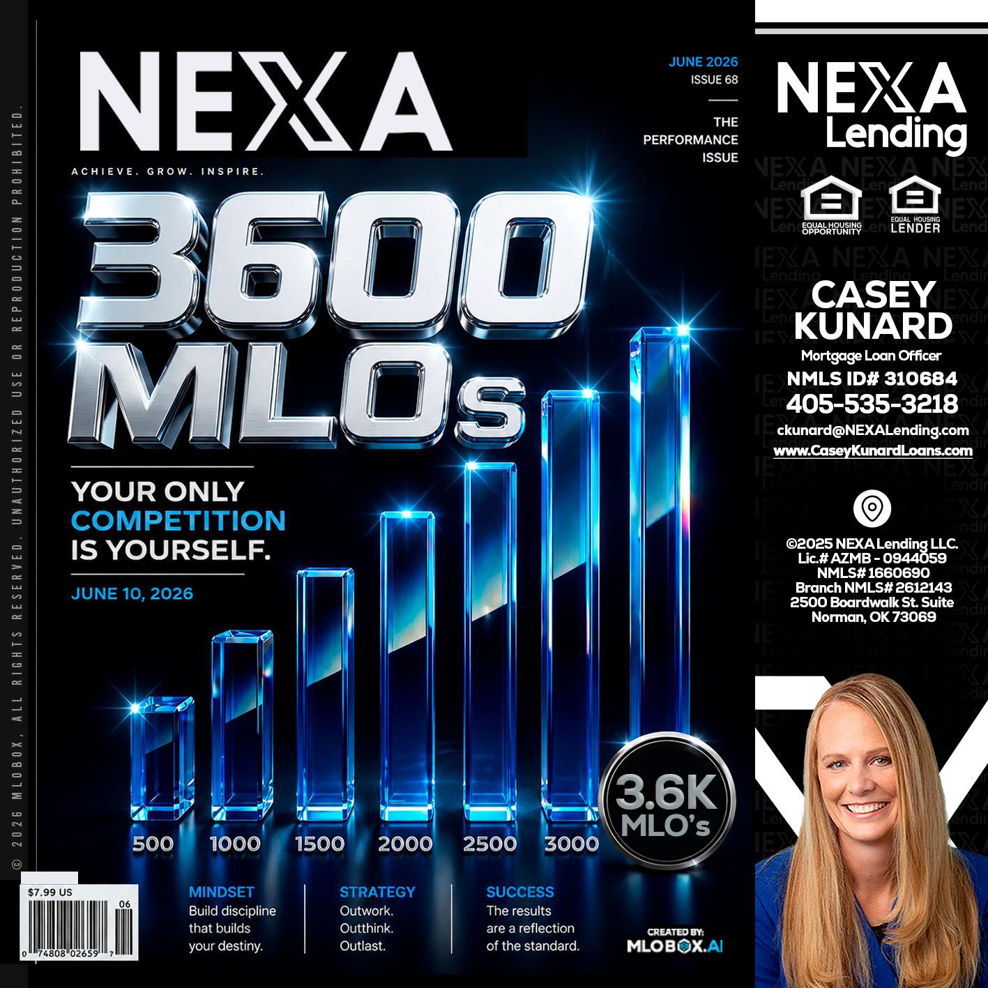 3600 MLOs - Casey Kunard -Mortgage Loan Officer