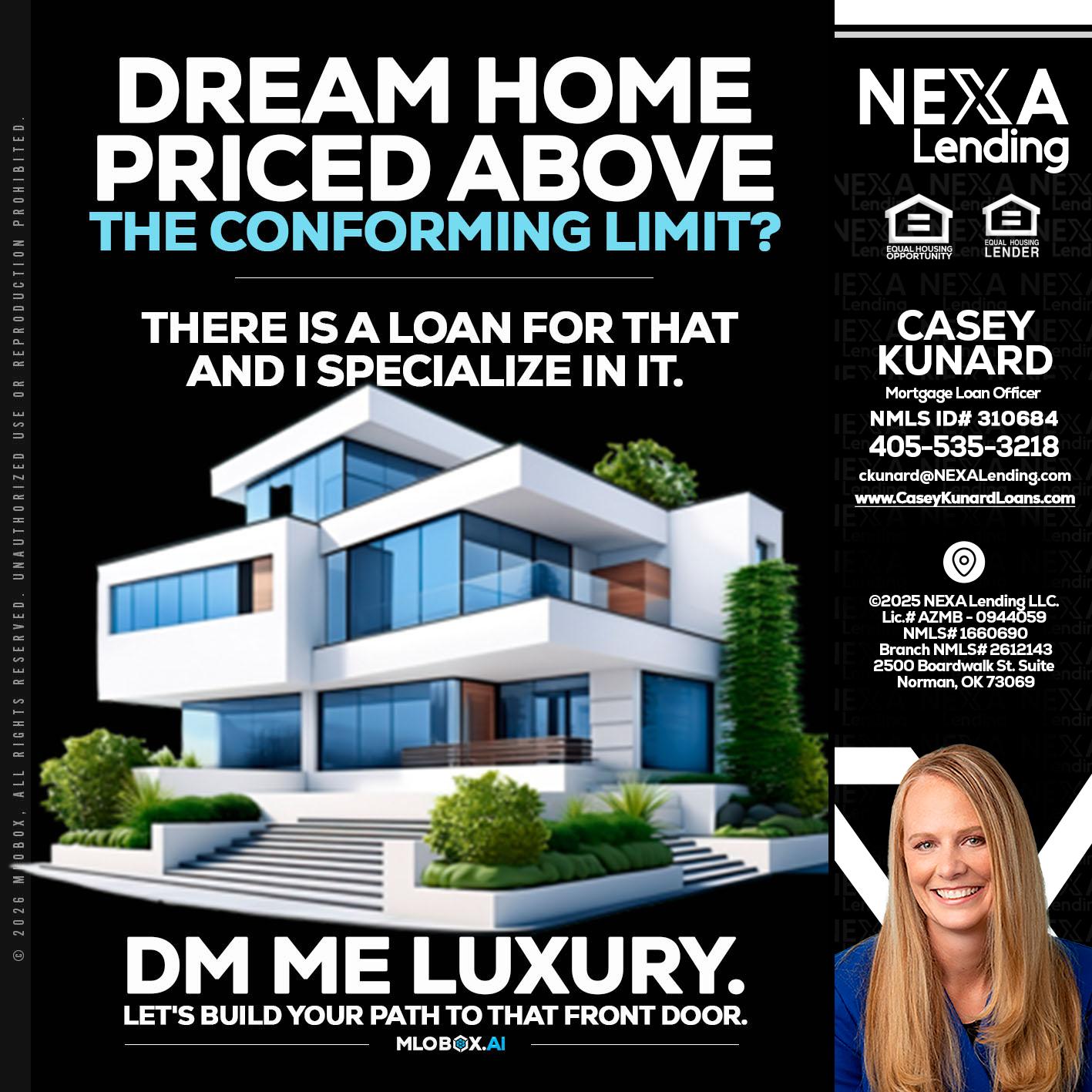 DREAM HOME - Casey Kunard -Mortgage Loan Officer
