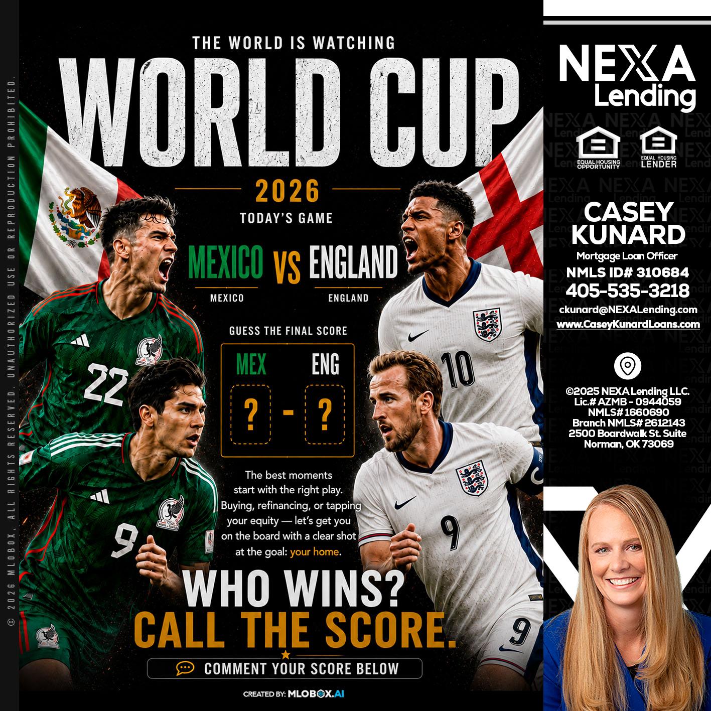 WHO'S WIN - Casey Kunard -Mortgage Loan Officer