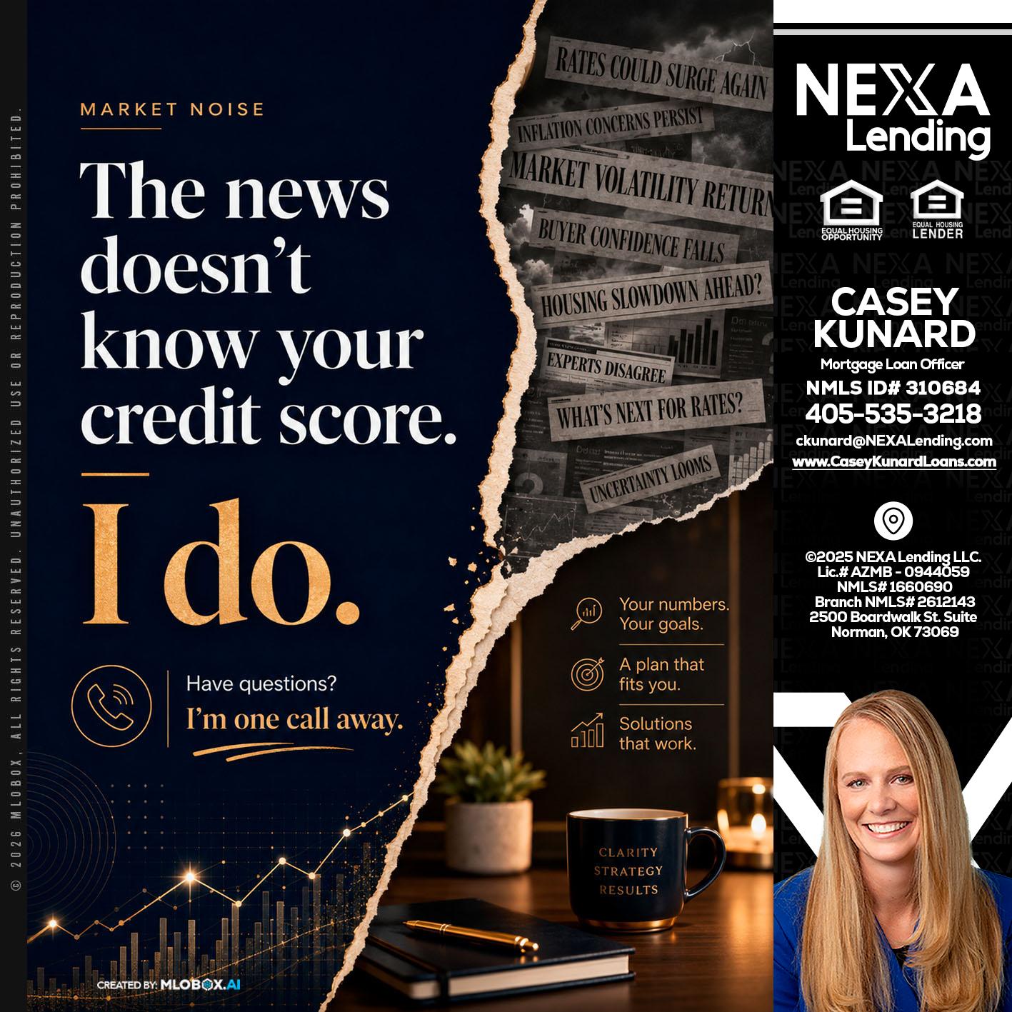 MARKET NOISE - Casey Kunard -Mortgage Loan Officer