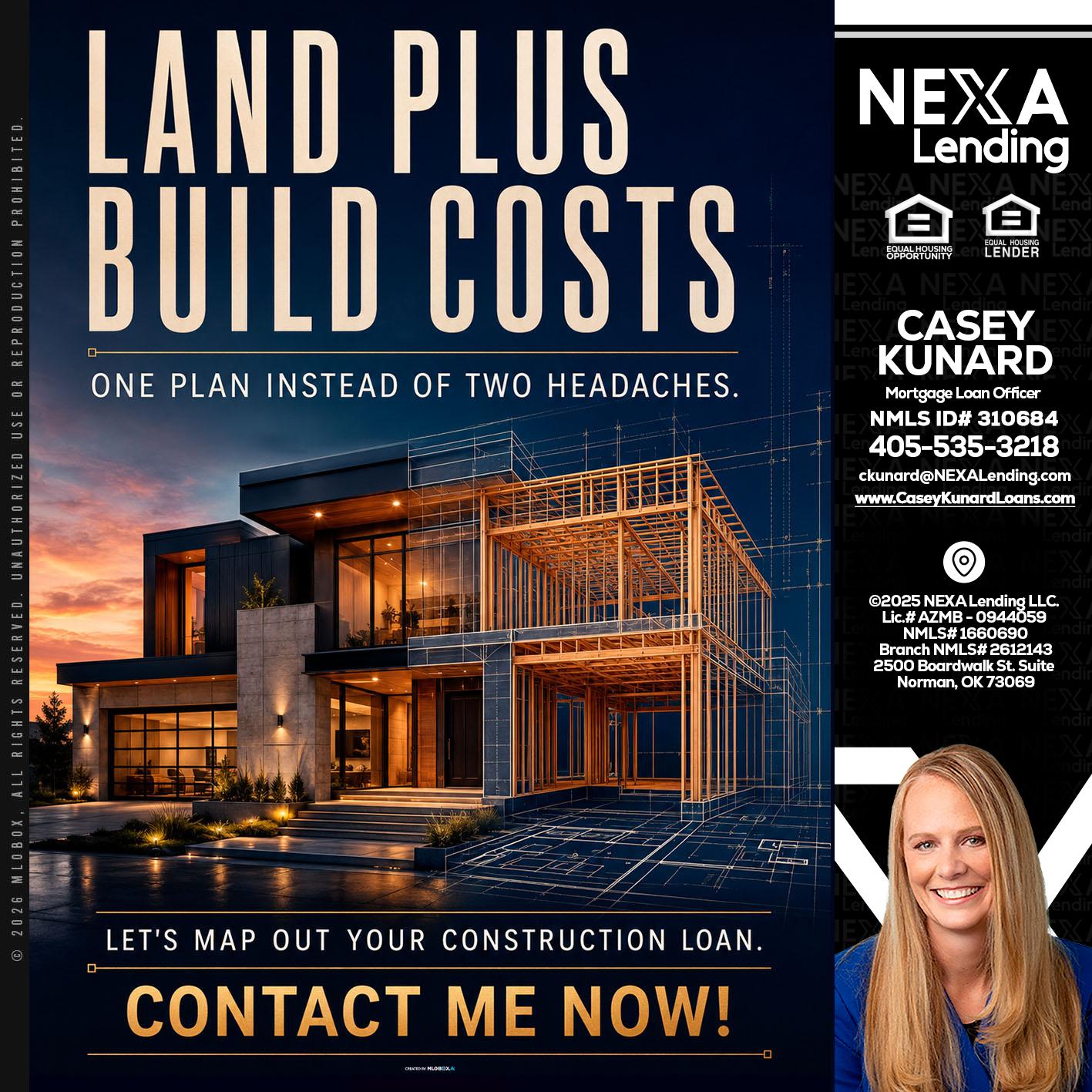 LAND PLUS - Casey Kunard -Mortgage Loan Officer