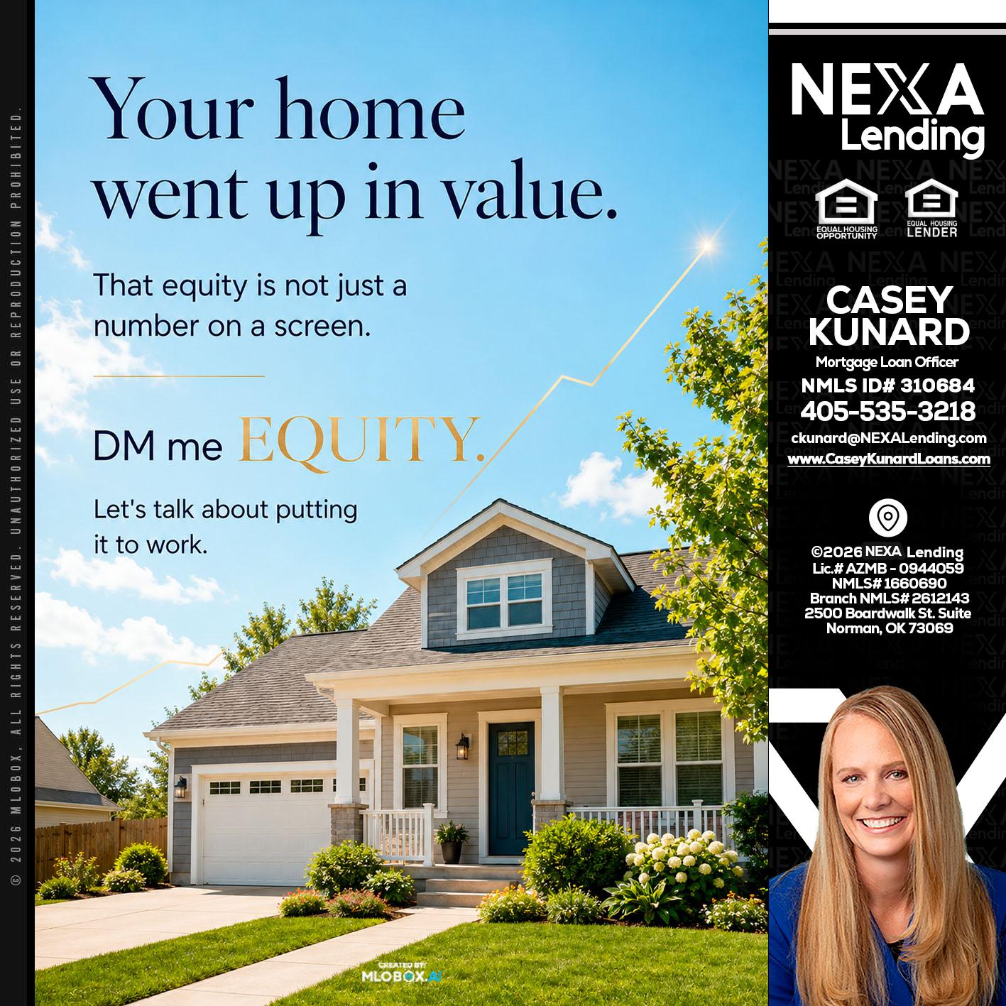 YOUR HOME - Casey Kunard -Mortgage Loan Officer