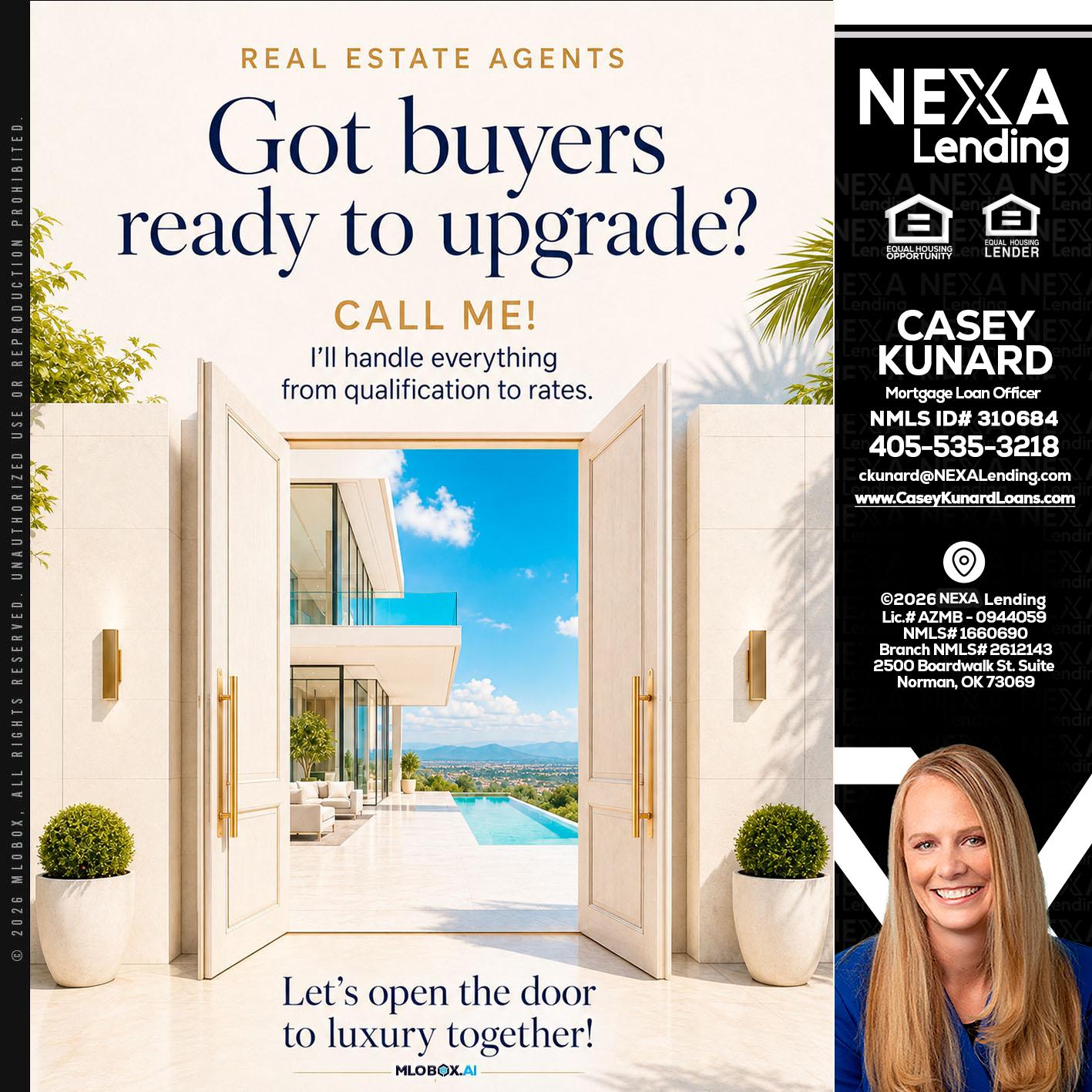 got buyers? - Casey Kunard -Mortgage Loan Officer