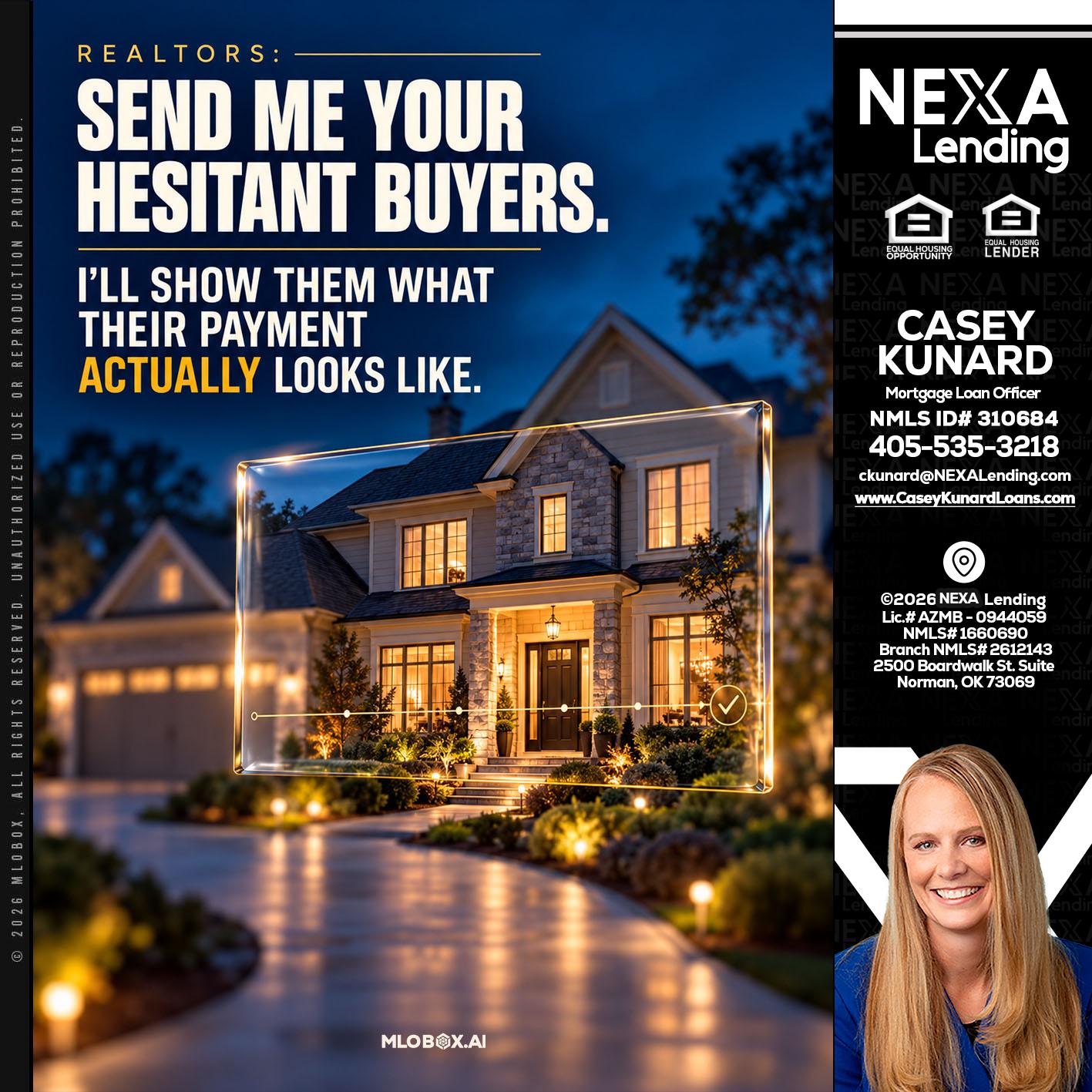 REALTOR - Casey Kunard -Mortgage Loan Officer