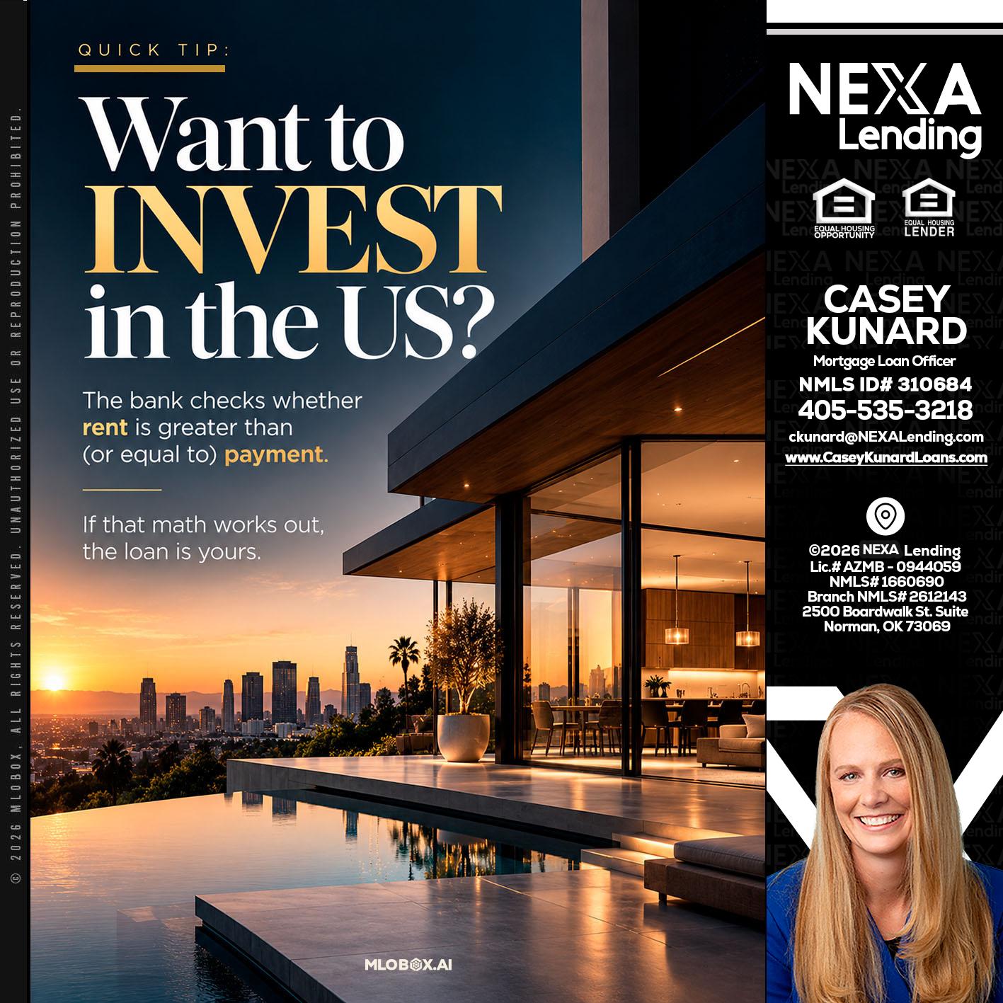 QUICK TIP - Casey Kunard -Mortgage Loan Officer